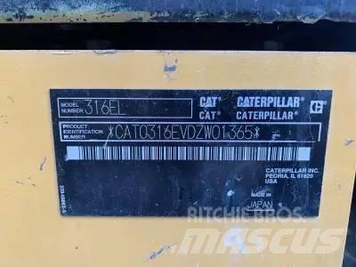 CAT 316 EL Excavatoare pe șenile
