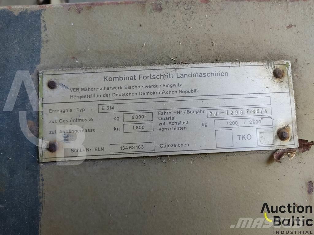 Fortschritt E 514 Combine de secerat