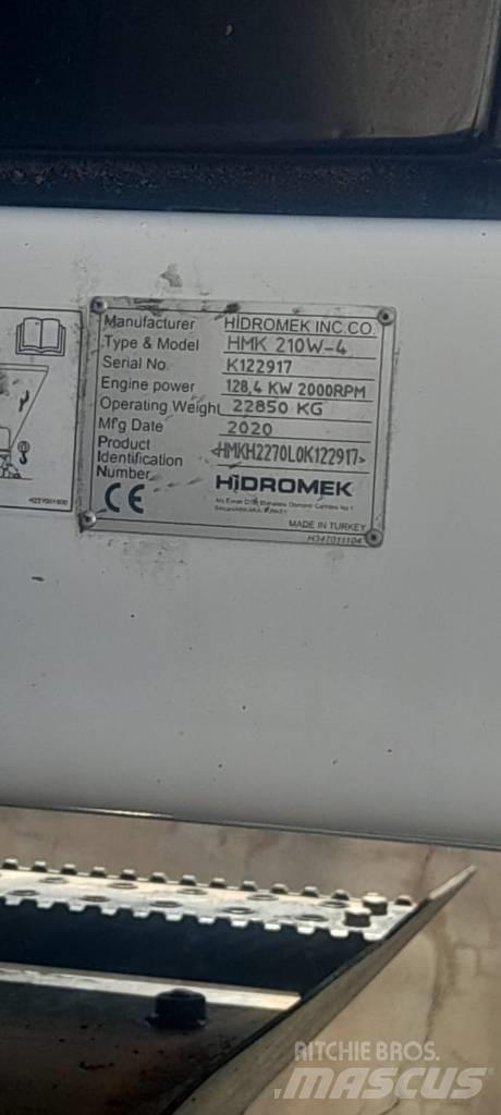 Hidromek HMK 210 W Excavatoare cu roti