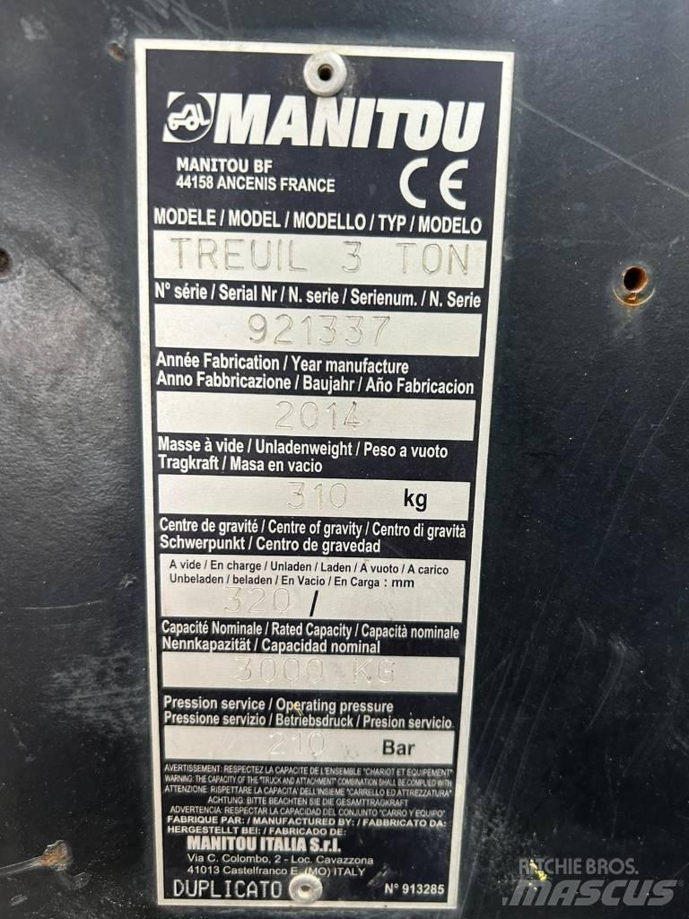 Manitou WINCH 3T Alte componente