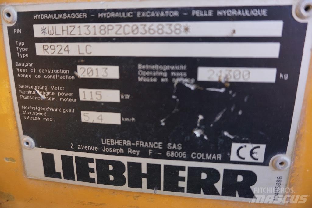 Liebherr R 924 LC Excavatoare pe șenile
