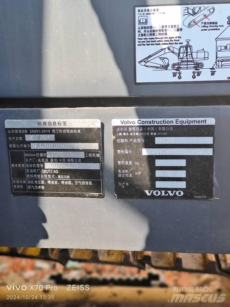 Volvo EC 210 Excavatoare pe șenile
