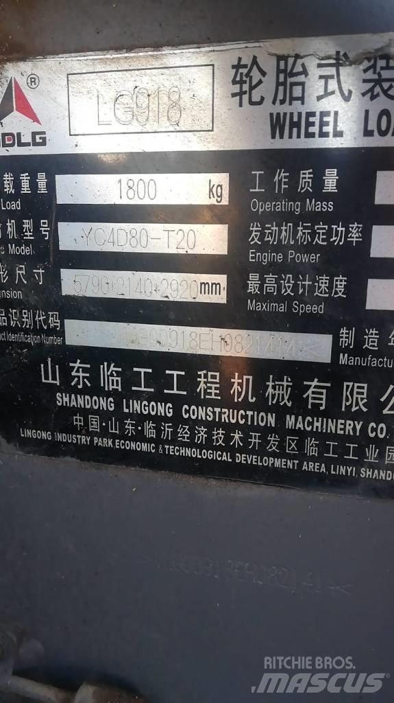 SDLG LG918 Incarcator pe pneuri