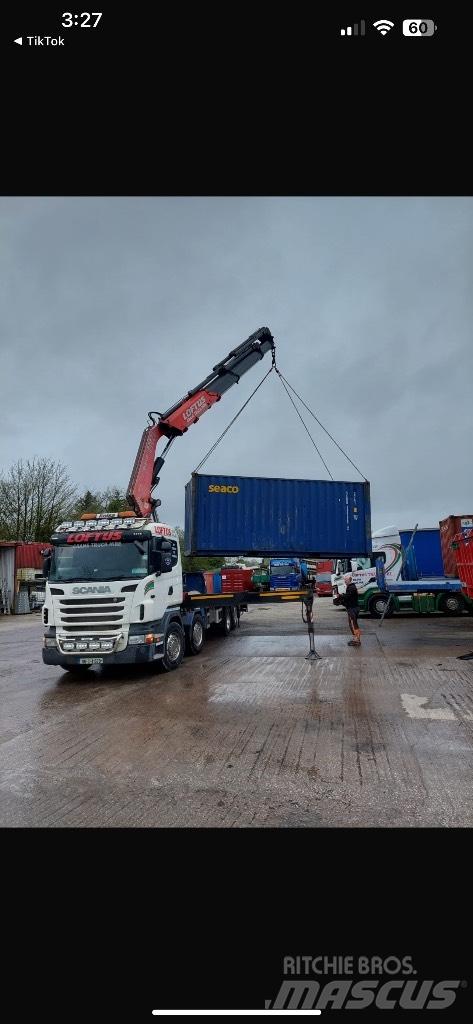 Scania R 420 Camioane cu macara