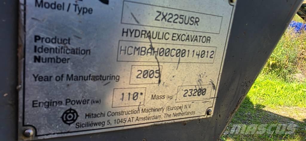 Hitachi ZX 225 USR Excavatoare pe șenile
