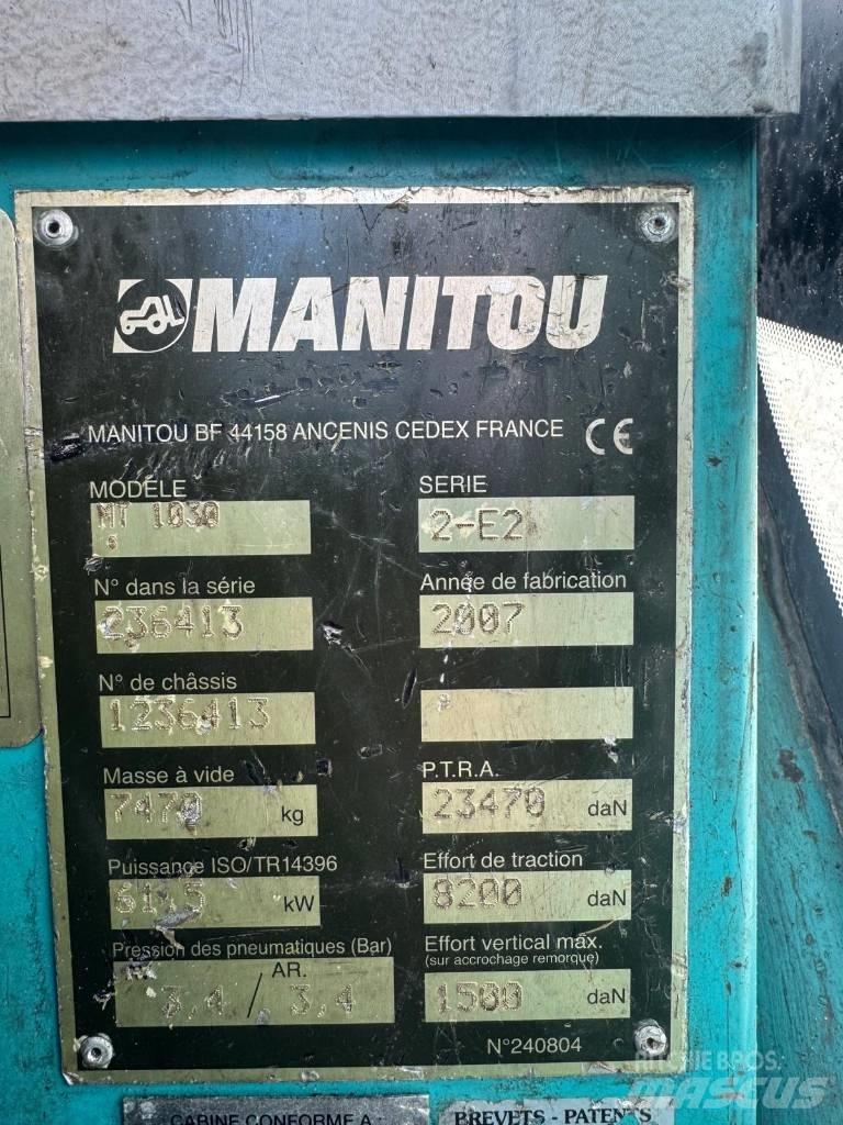 Manitou MT 1030 S Stivuitoare telescopice
