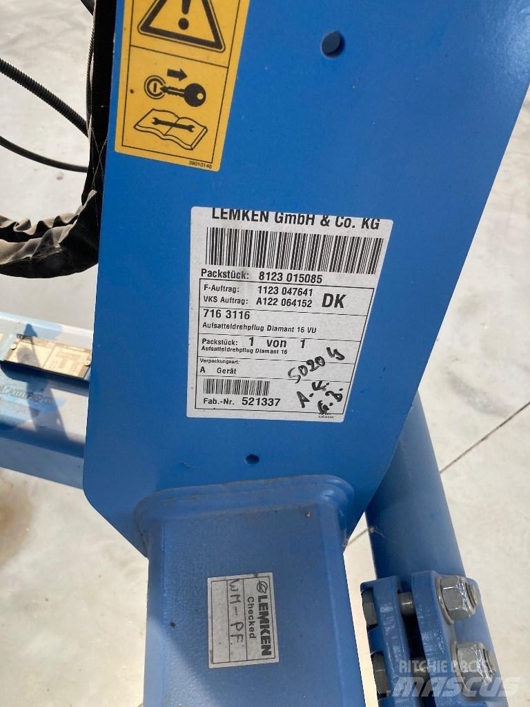 Lemken Diamant 16 Pluguri reversibile