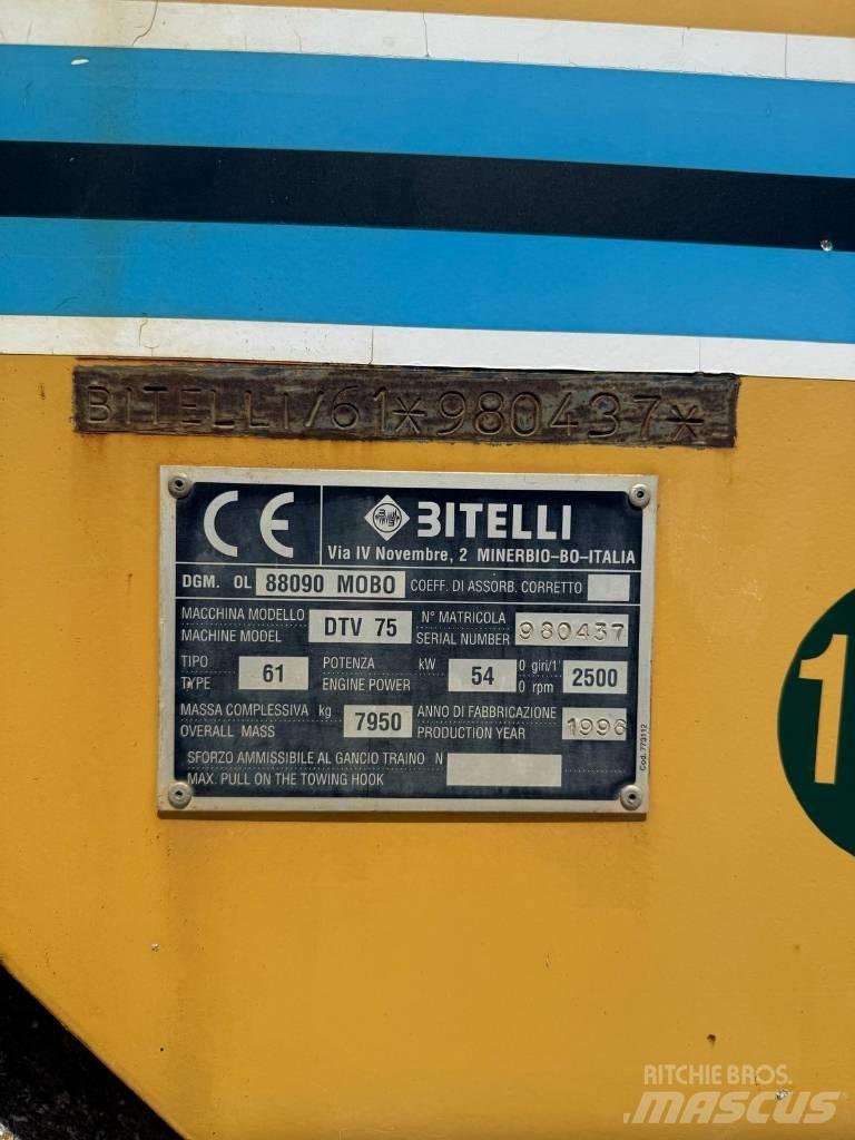 Bitelli DTV 75 Cilindri compactori dubli