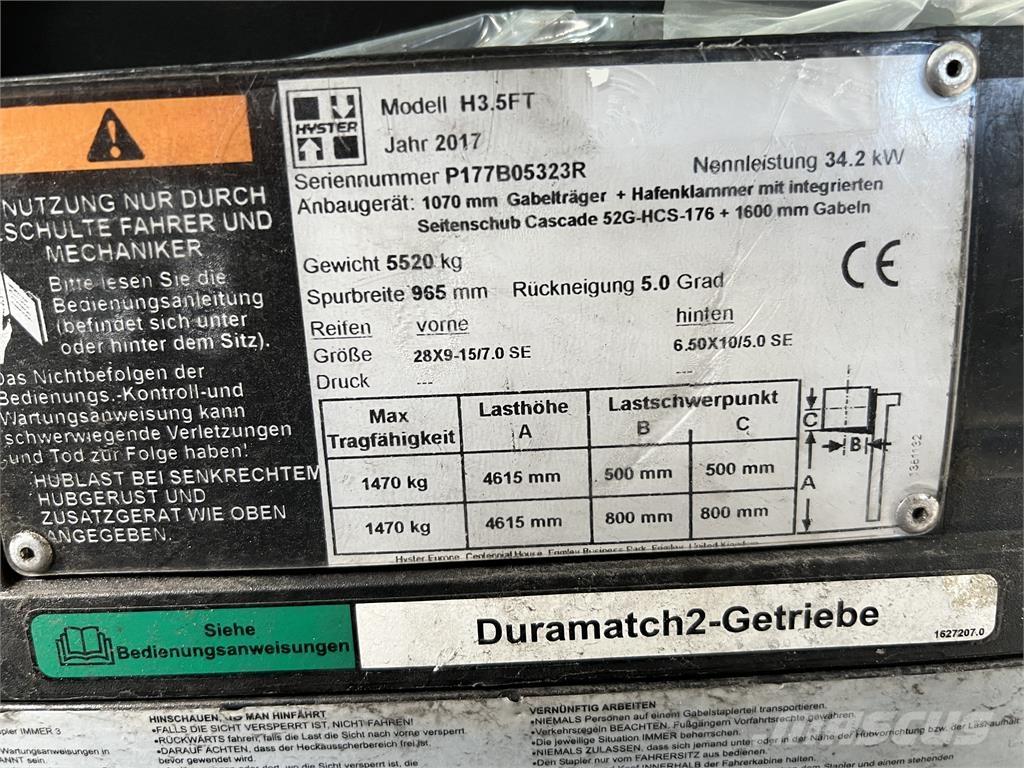 Hyster H3.5 FT/ 23R Stivuitor diesel