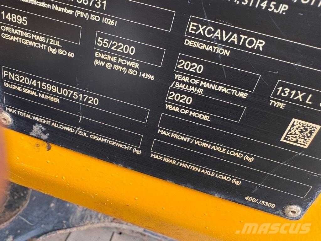 JCB 131 X Excavatoare pe șenile
