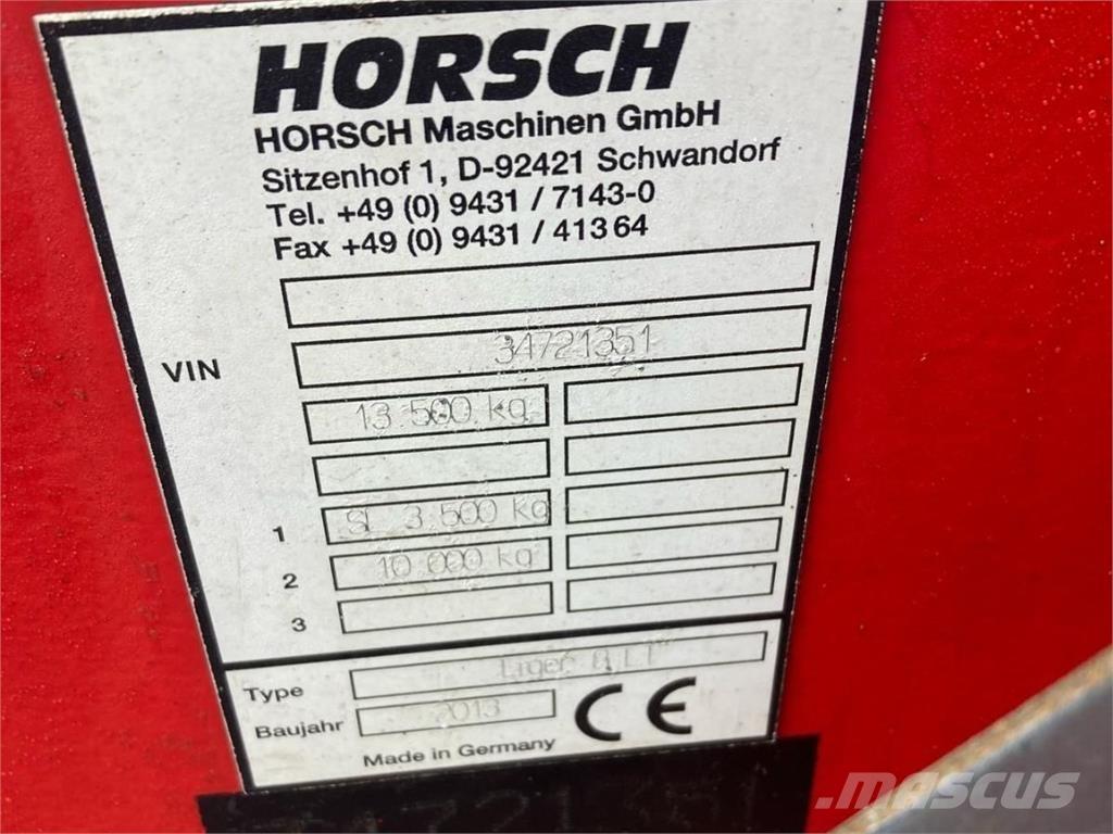 Horsch Tiger 8 LT Cultivatoare
