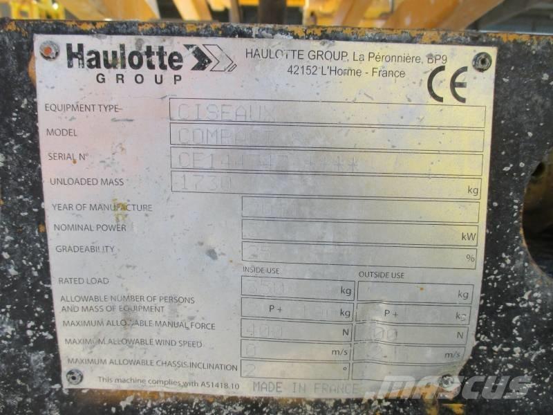 Haulotte Compact 8 Platforme foarfeca