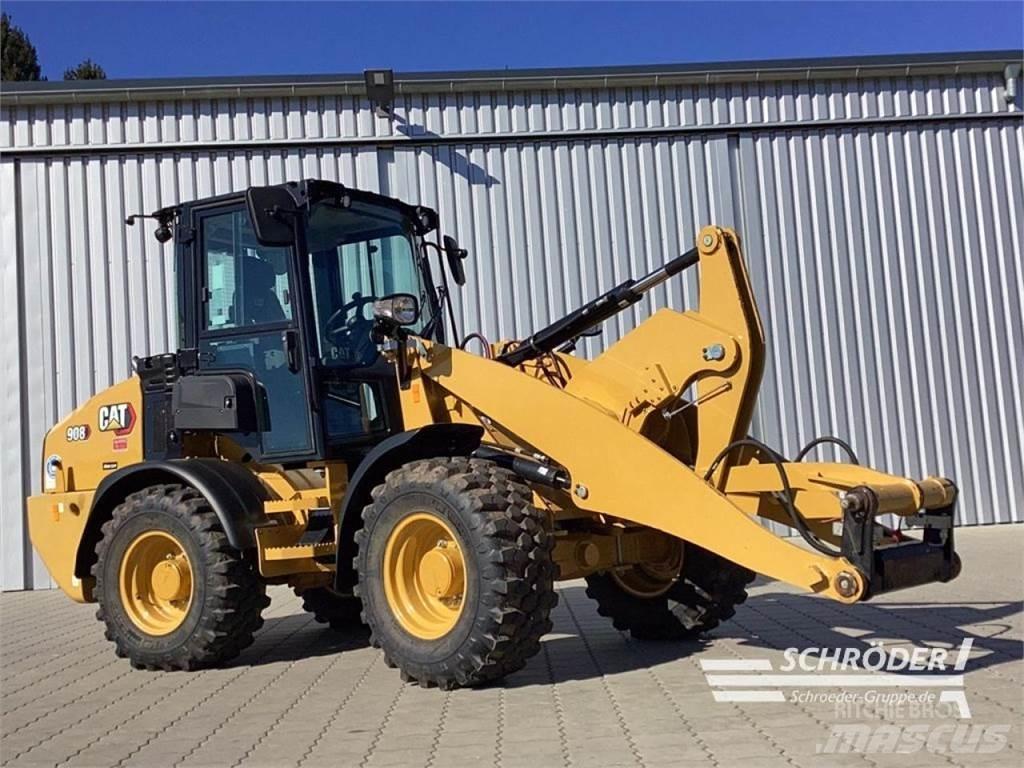 CAT 908 HL-14 Incarcator pe pneuri