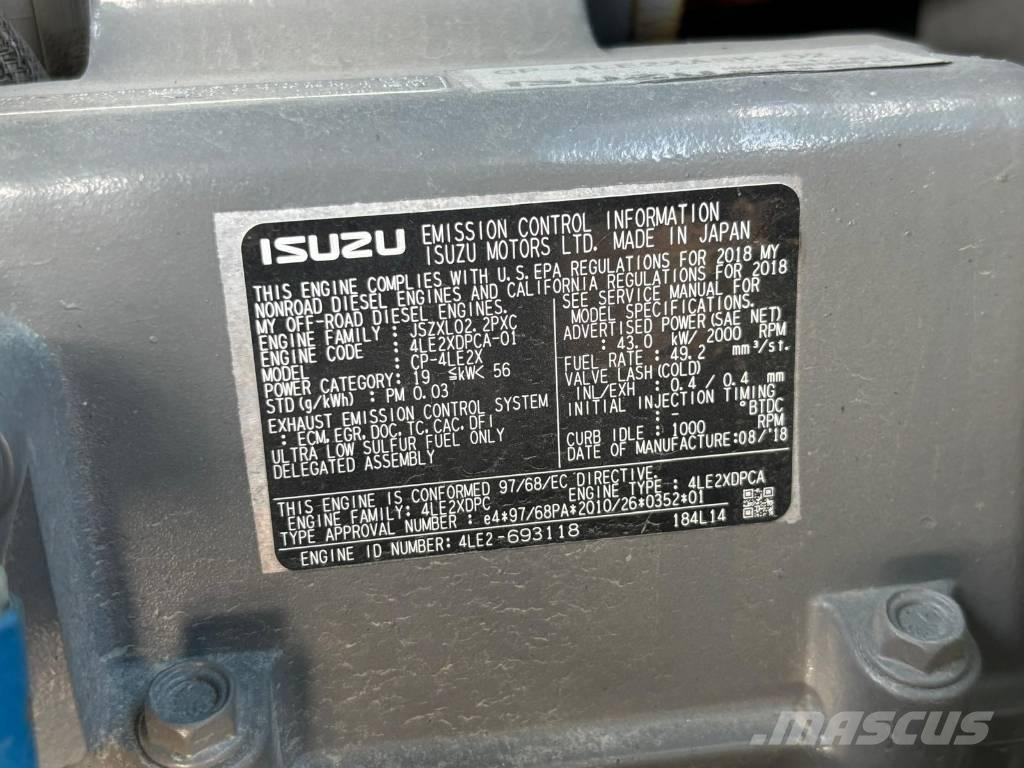 Kobelco SK 75 SR-3E Excavatoare 7t - 12t