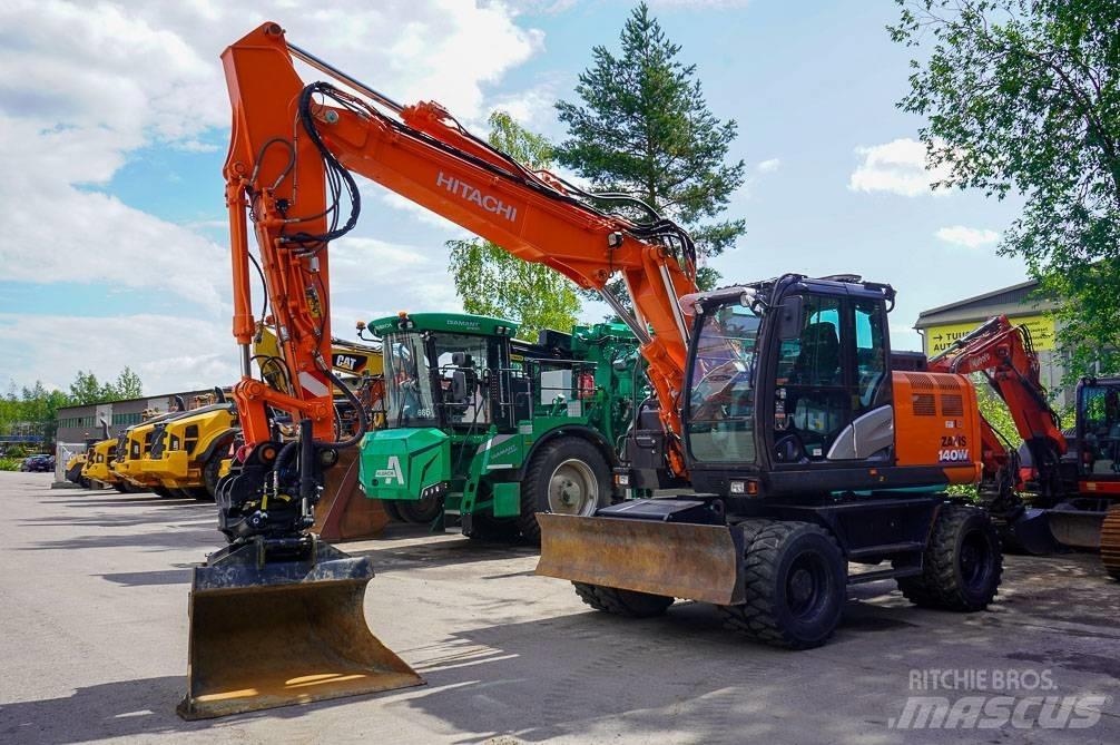 Hitachi ZX 140 W-6 Excavatoare cu roti