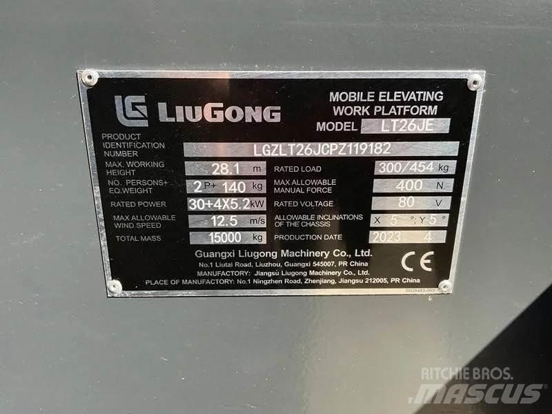 LiuGong LT26JE-li Nacele cu brat articulat