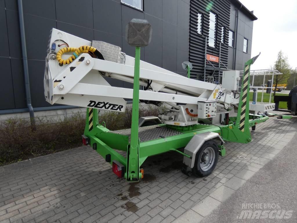 Dexter 17ZA Skylift Platforme aeriene montate pe remorca