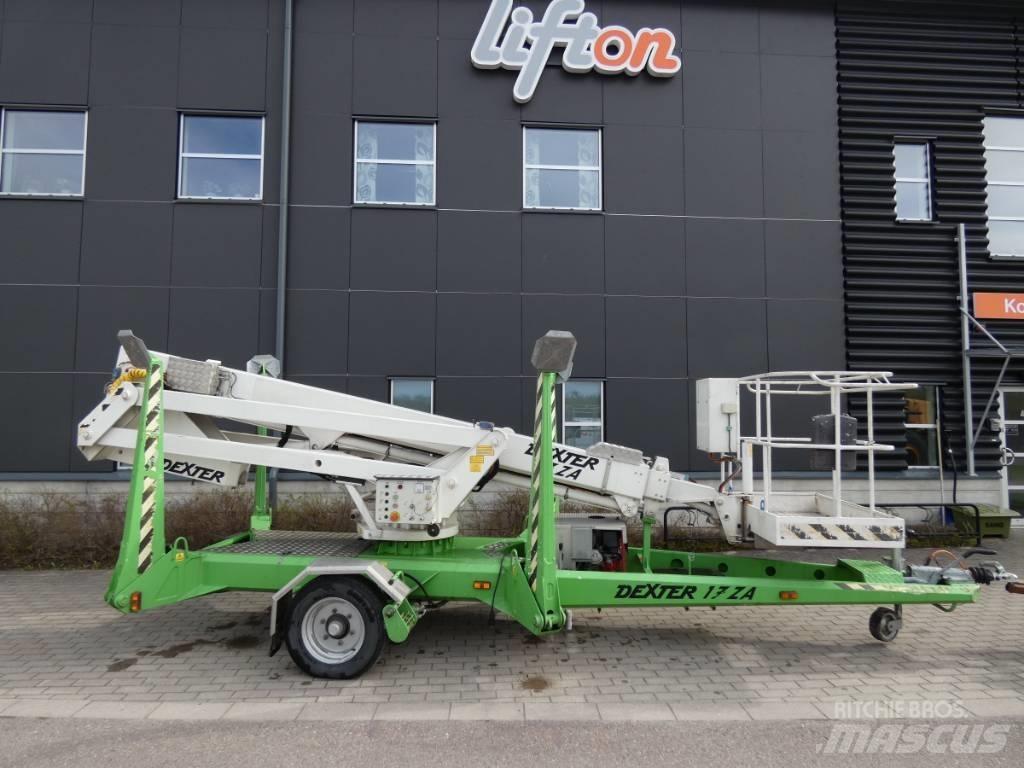 Dexter 17ZA Skylift Platforme aeriene montate pe remorca