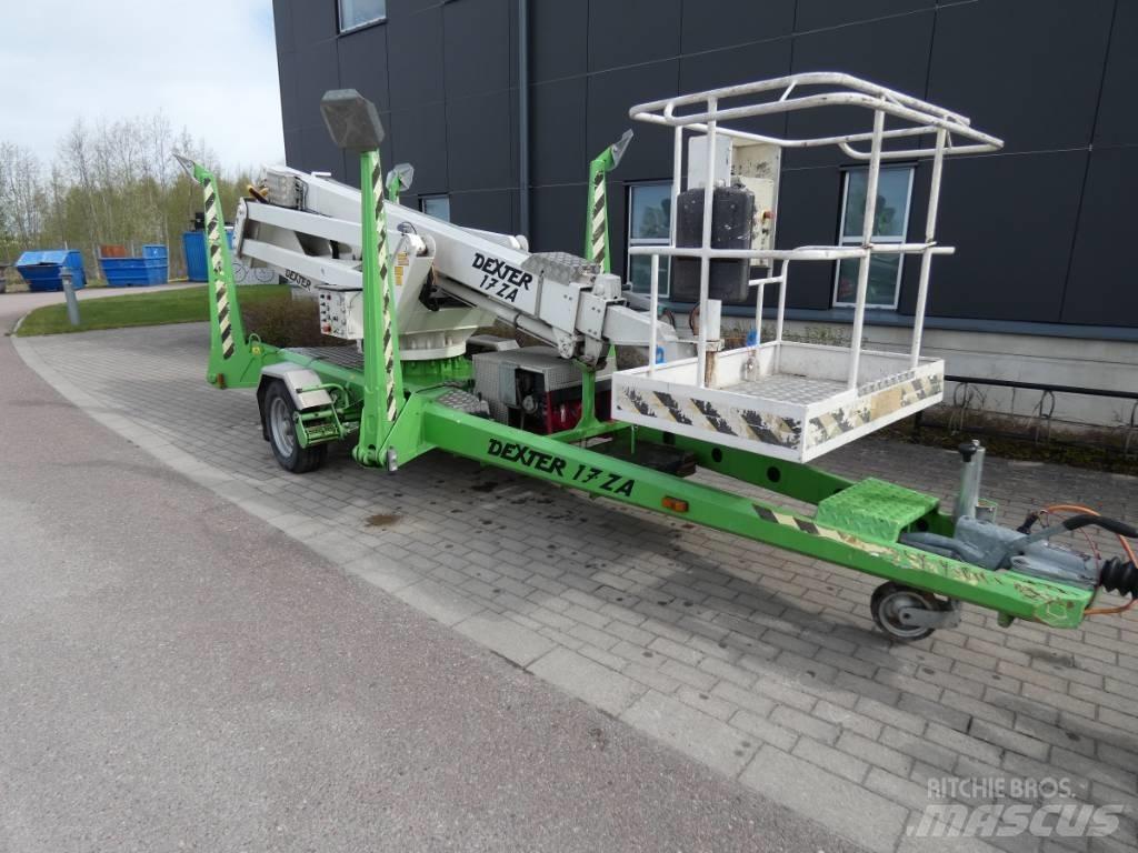 Dexter 17ZA Skylift Platforme aeriene montate pe remorca