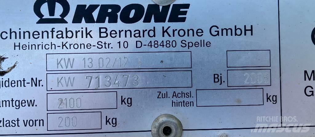Krone KW 13.02/12 T Greble