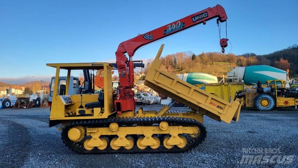 Morooka MST 800 E Autobasculante cu senile