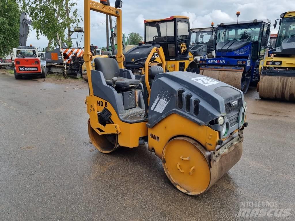 Hamm HD8 CW Cilindri compactori dubli