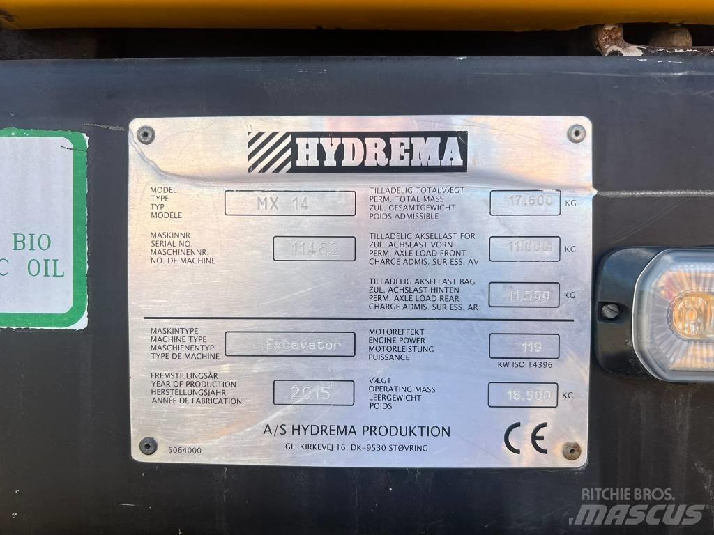 Hydrema MX14 Excavatoare cu roti