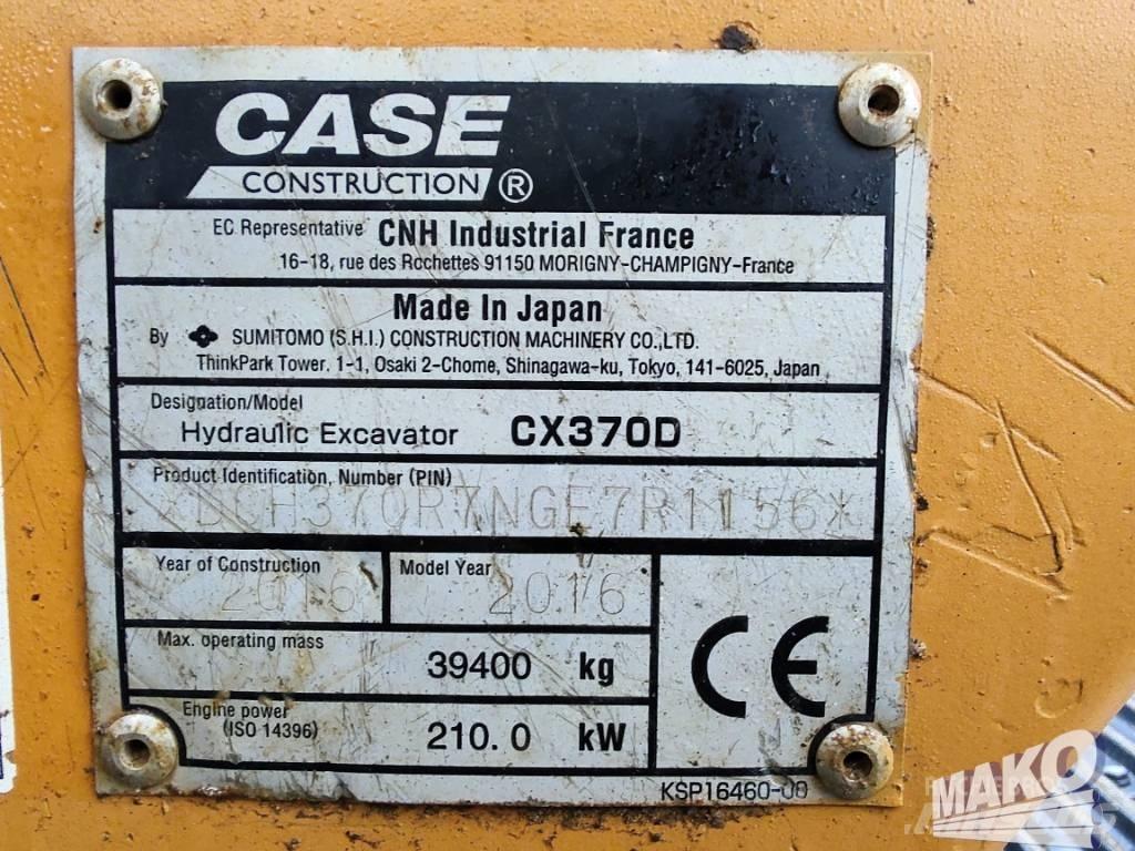CASE CX 370 Excavatoare pe șenile
