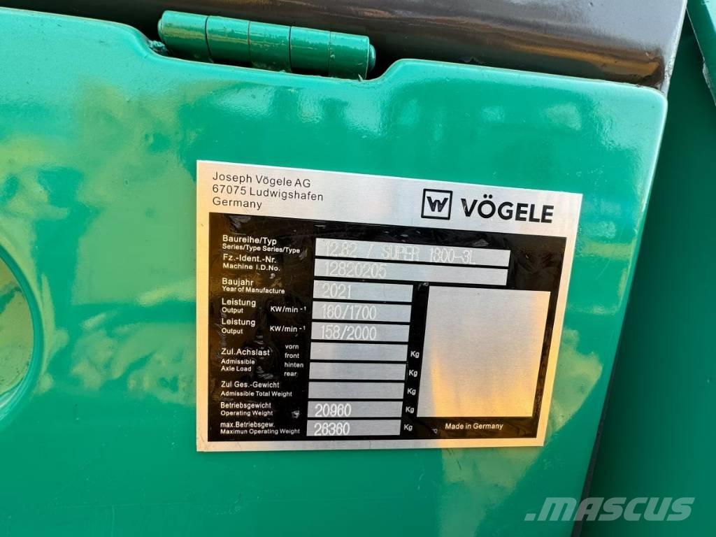 Vögele 1800-3 Pavatoare asfalt