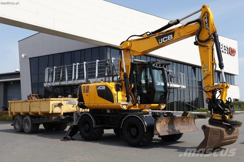JCB JS 145 W Excavatoare cu roti