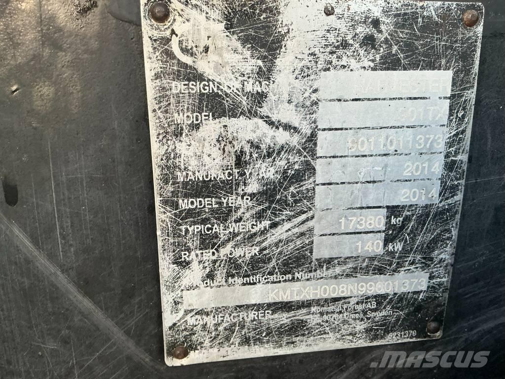 Komatsu 901 TX Combine forestiere