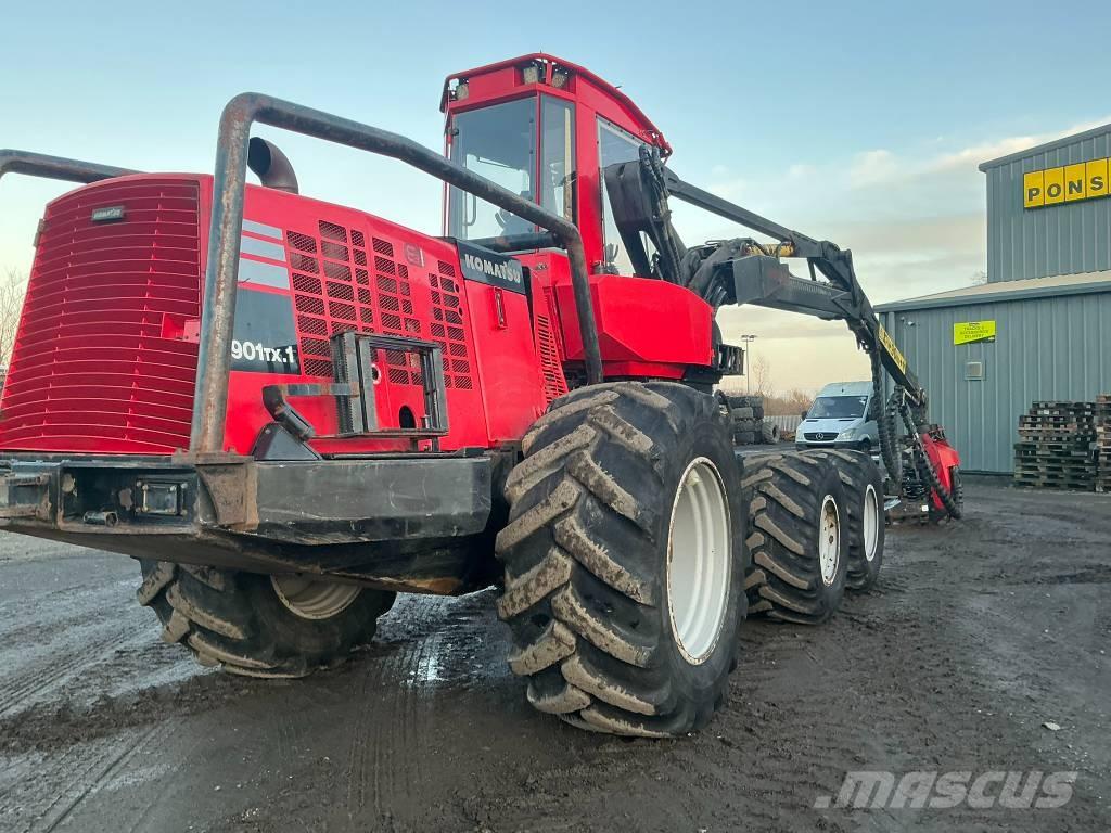 Komatsu 901 TX Combine forestiere