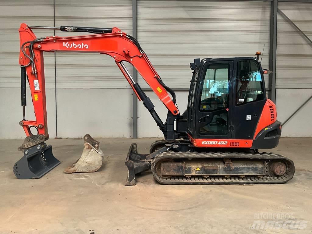 Kubota KX 080-4 A 2 Excavatoare 7t - 12t