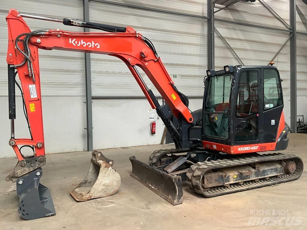 Kubota KX 080-4 A 2 Excavatoare 7t - 12t