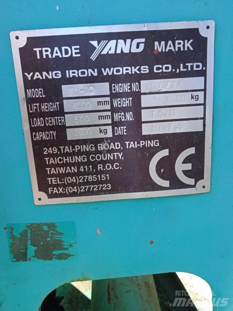 Yang FG20 Stivuitor GPL