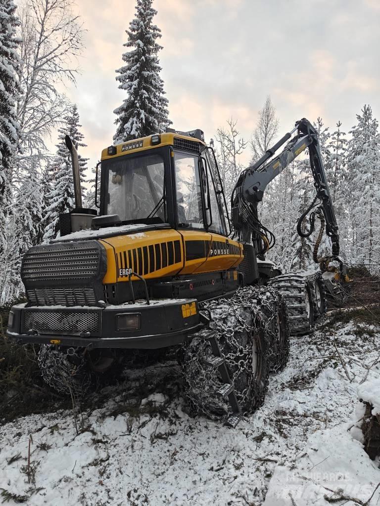 Ponsse Ergo 8W Combine forestiere