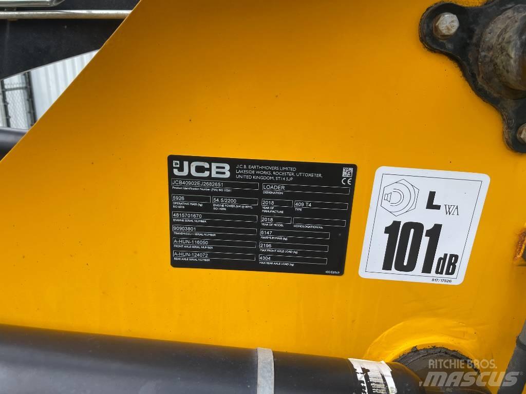 JCB 409 Incarcator pe pneuri