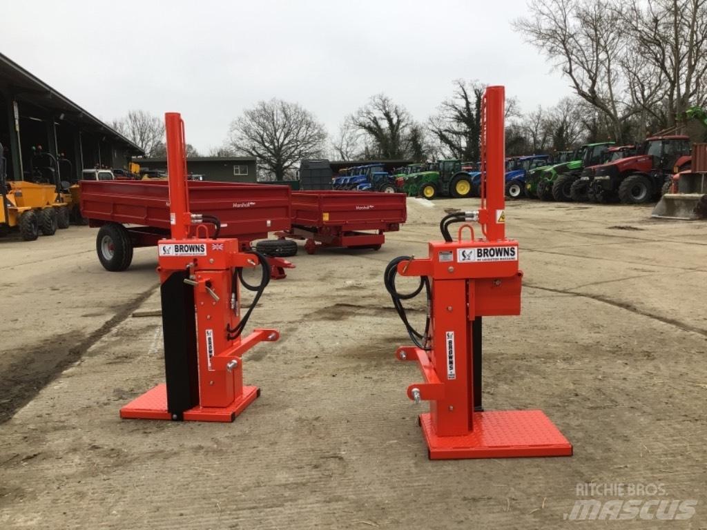 Browns Log splitter Despicatoare si taietoare de lemne
