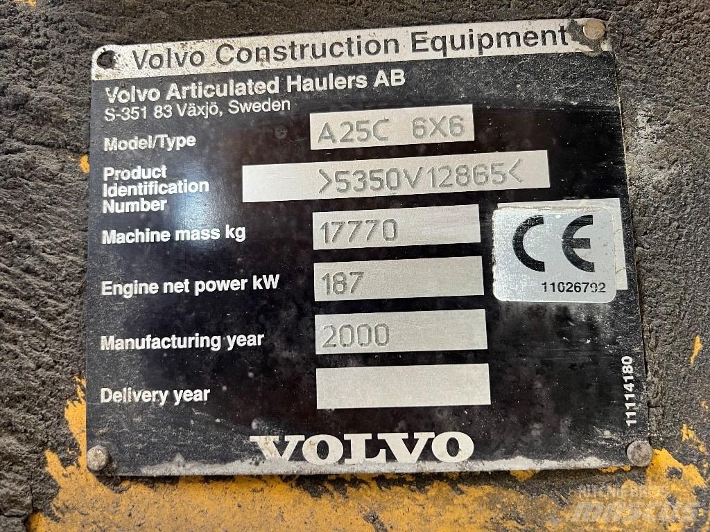 Volvo A25c Transportoare articulate