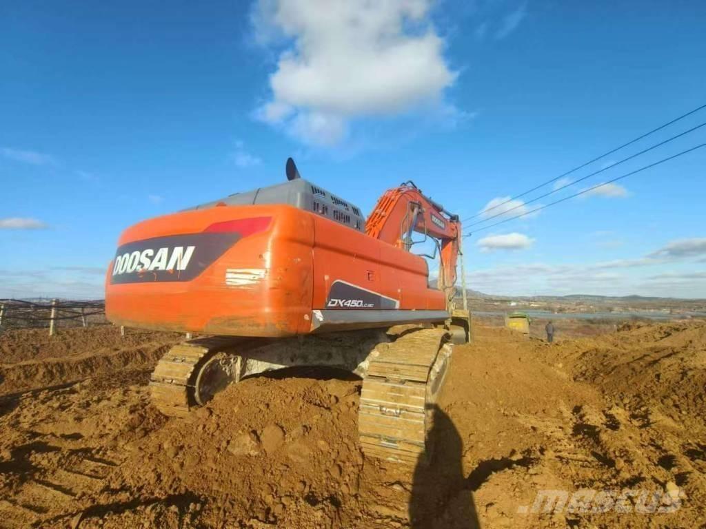 Doosan DX 450 LC-9 Excavator amfibiu
