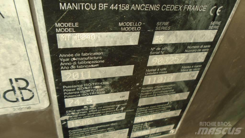 Manitou MT 1840 Stivuitoare telescopice