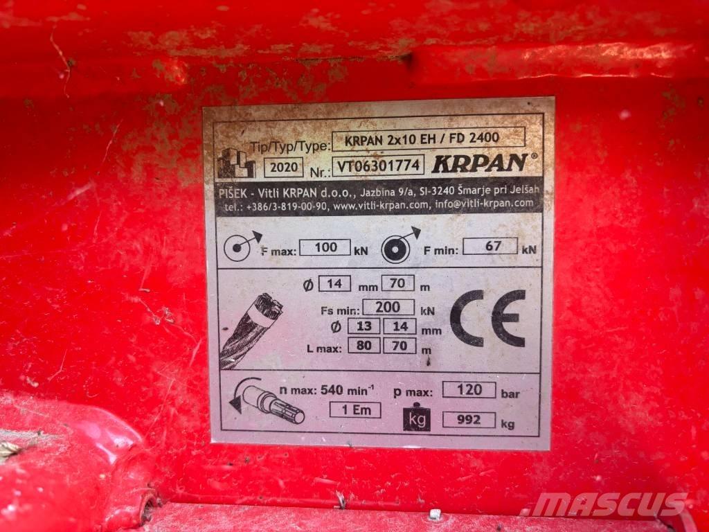Krpan 2x10EH Utilaje de transport al bustenilor