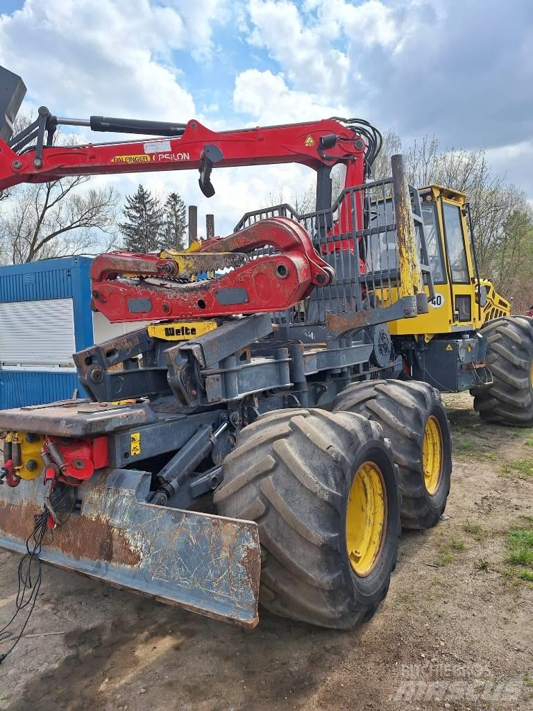 Welte w 130m Utilaje de manevrarea a bustenilor