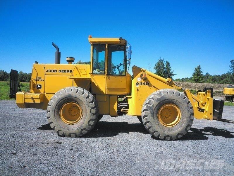 John Deere 644 D Incarcator pe pneuri