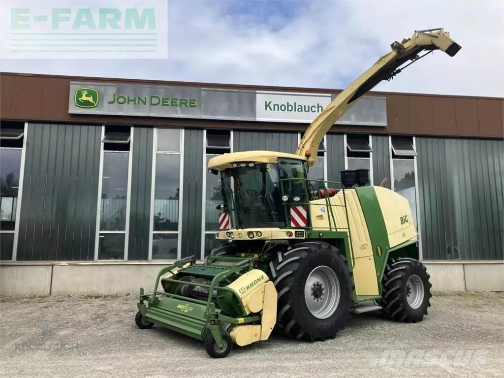 Krone big x 1100 Forajere cu autopropulsare