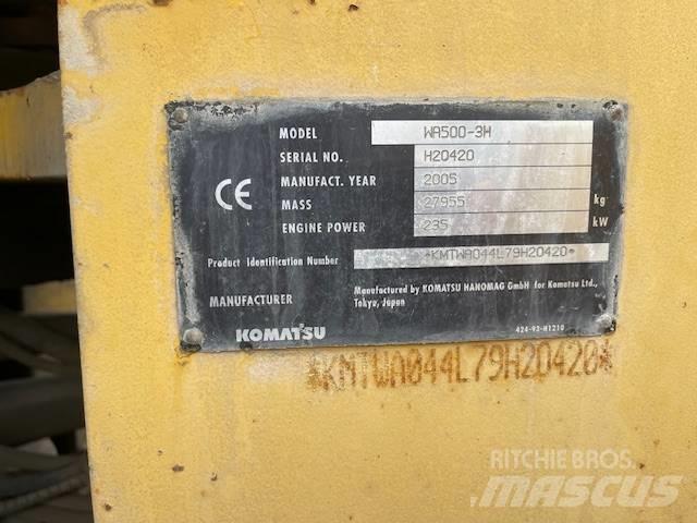 Komatsu WA 500-3H Incarcator pe pneuri