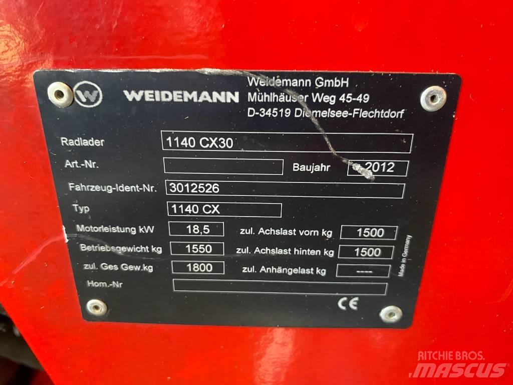 Weidemann 1140 CX30 Incarcatoare multifunctionale