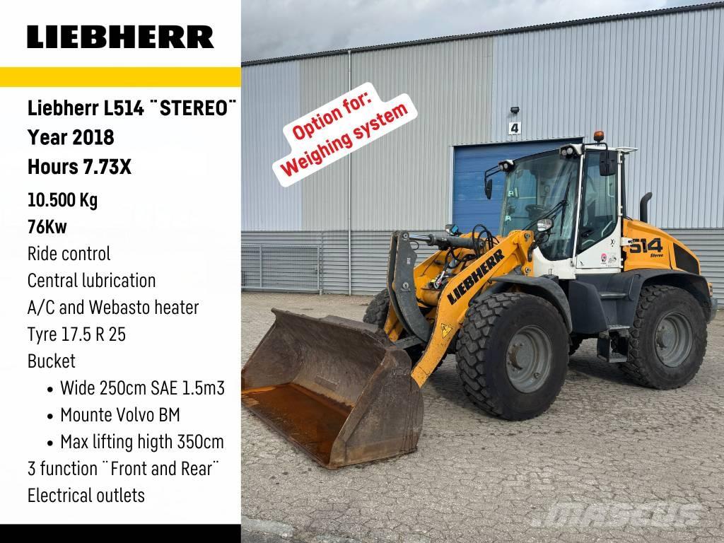 Liebherr L 514 Incarcator pe pneuri