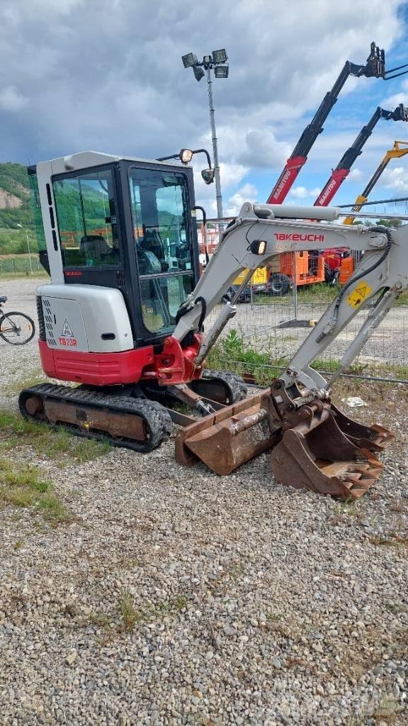 Takeuchi TB 23 R Mini excavatoare < 7t