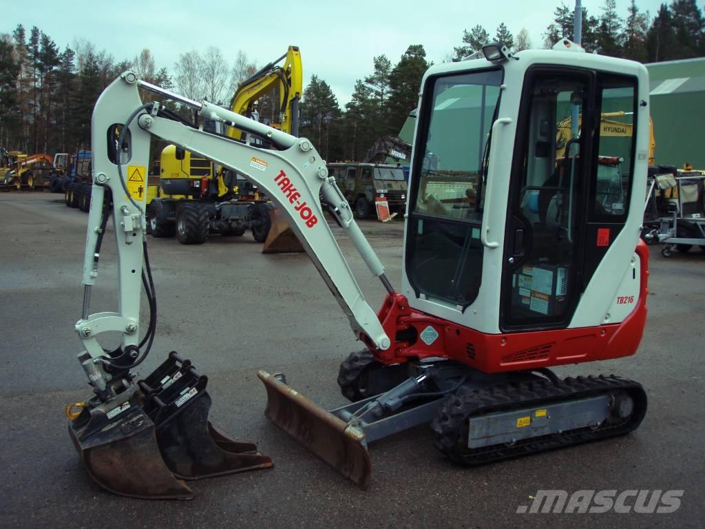 Takeuchi TB 216 Mini excavatoare < 7t